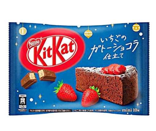 Nestle KitKat Mini Strawberry Chocolate Cake 10pcs