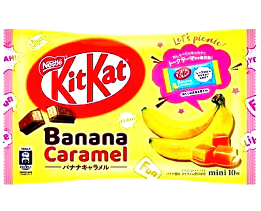 Nestle KitKat Mini Banana Caramel 10pcs